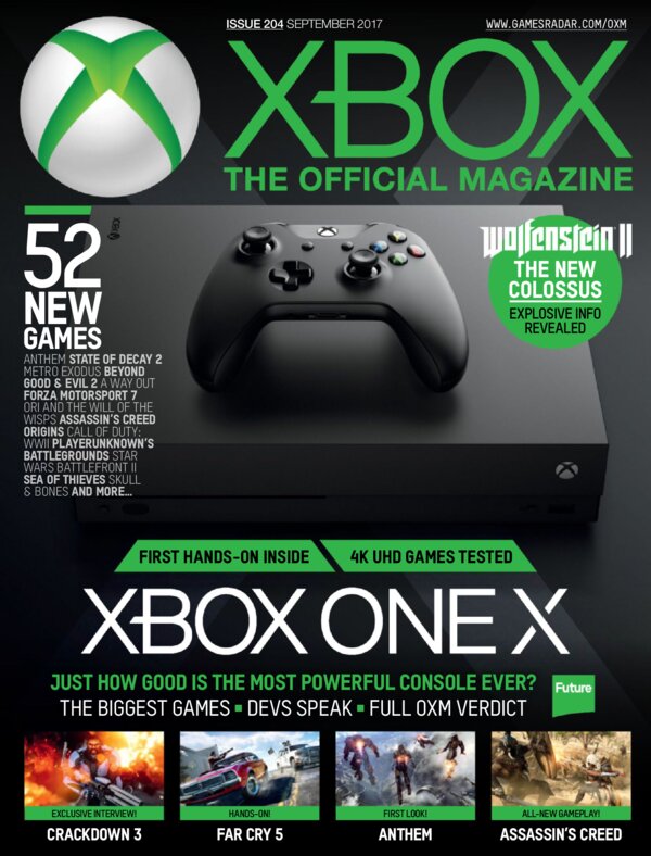 Official Xbox Magazine US   Issue 204 (September 2017) cover